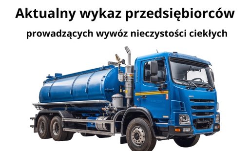 Zdjęcie do Nieczystości ciekłe