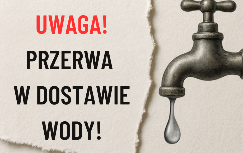 Przerwa w dostawie wody w Żołędowie 18 września w godz. 9.00-14.00