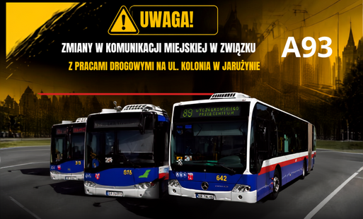 Zdjęcie do zmiany w komunikacji autobusu linii 93