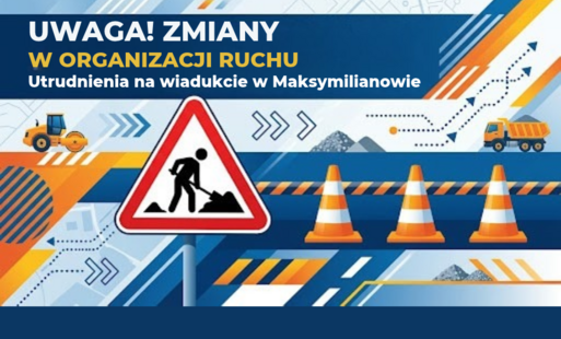 Zdjęcie do Utrudnienia na wiadukcie w Maksymilianowie