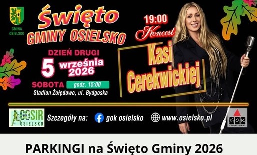 Święto Gminy - informacje o parkingu 